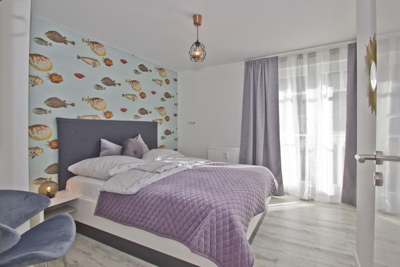 Ferienwohnung Mit Balkon Und Meerblick - Ferienresidenz Zwei Bodden Fewo 1-4 Lietzow Extérieur photo